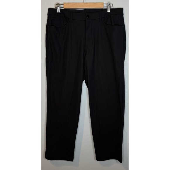 Men’s Black Lululemon Pants Size 34 - Picture 1 of 4